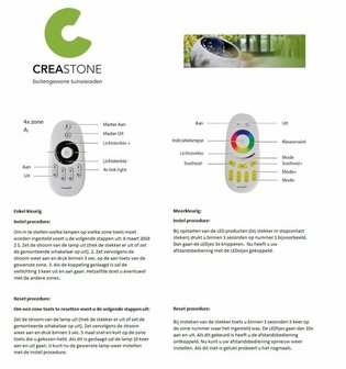 SfeerBol LED-verlichting met afstandsbediening